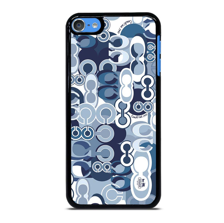 COACH NEW YORK BLUE iPod Touch 7 Case Cover