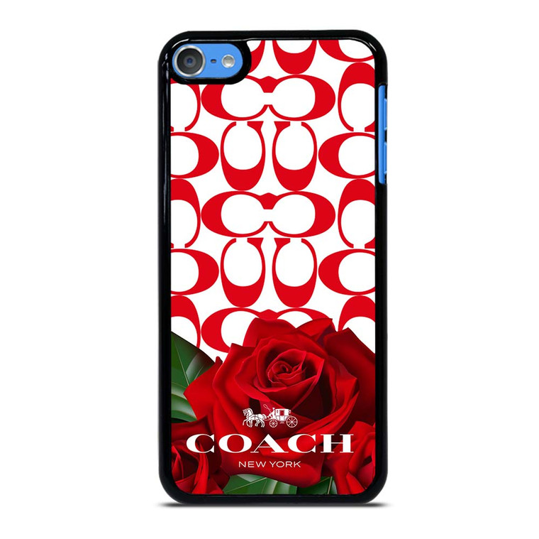 COACH NEW YORK FLOWER 4 iPod Touch 7 Case Cover