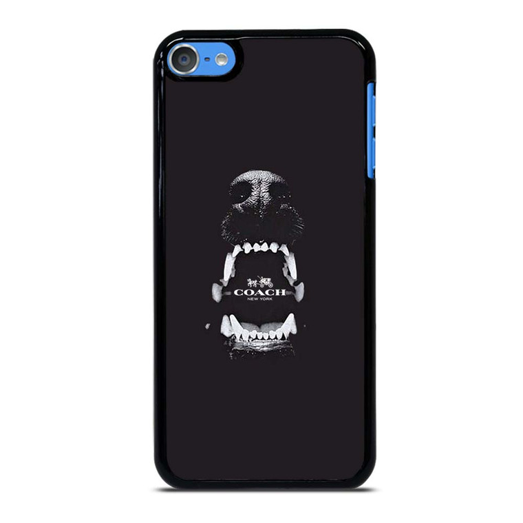 COACH NEW YORK LOGO DOG iPod Touch 7 Case Cover