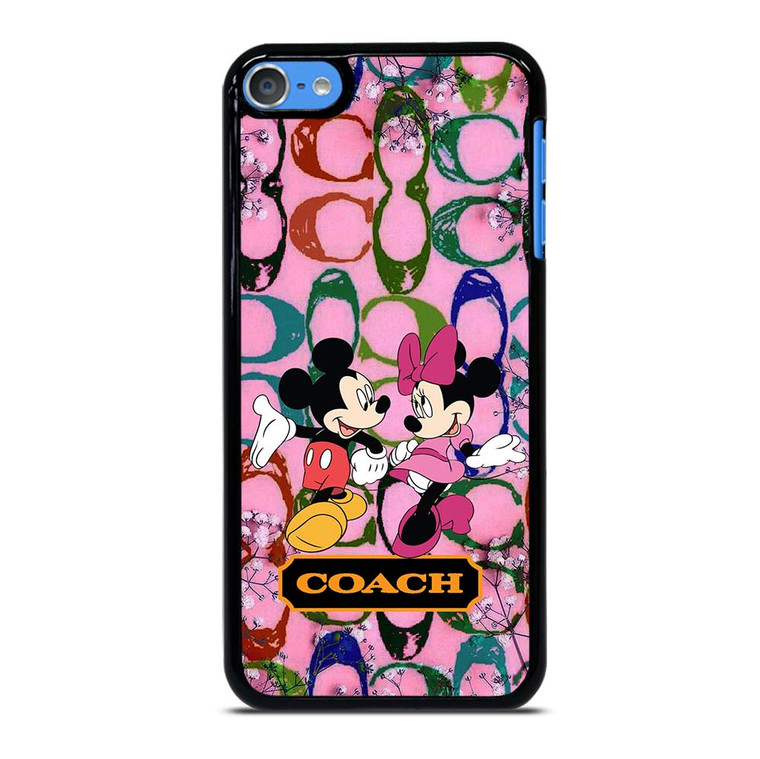 COACH PINK MICKEY MINNIE iPod Touch 7 Case Cover