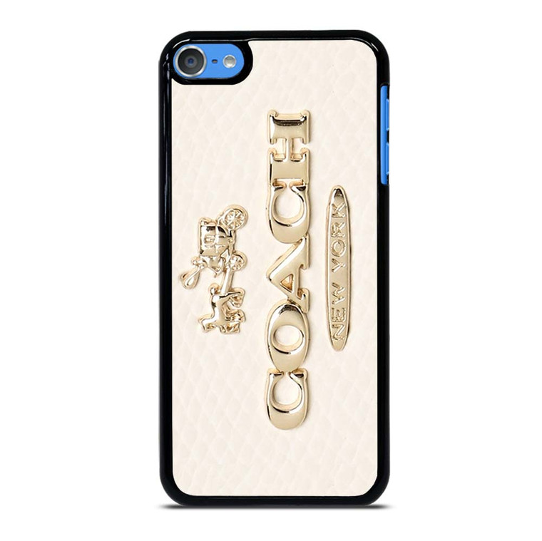 COACH PINK PATTERN MATE iPod Touch 7 Case Cover
