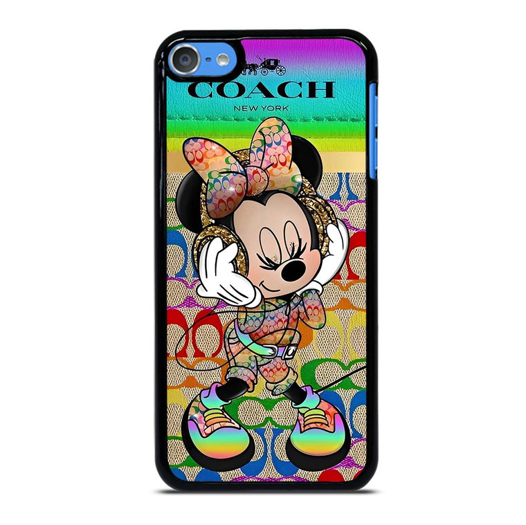 COACH RAINBOW MICKEY iPod Touch 7 Case Cover