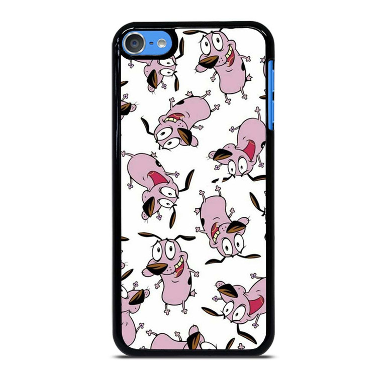 COURAGE THE COWARDLY DOG COLLAGE iPod Touch 7 Case Cover