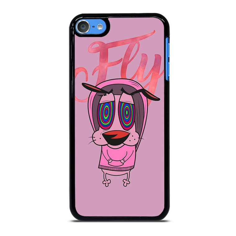 COURAGE THE COWARDLY DOG FLY iPod Touch 7 Case Cover