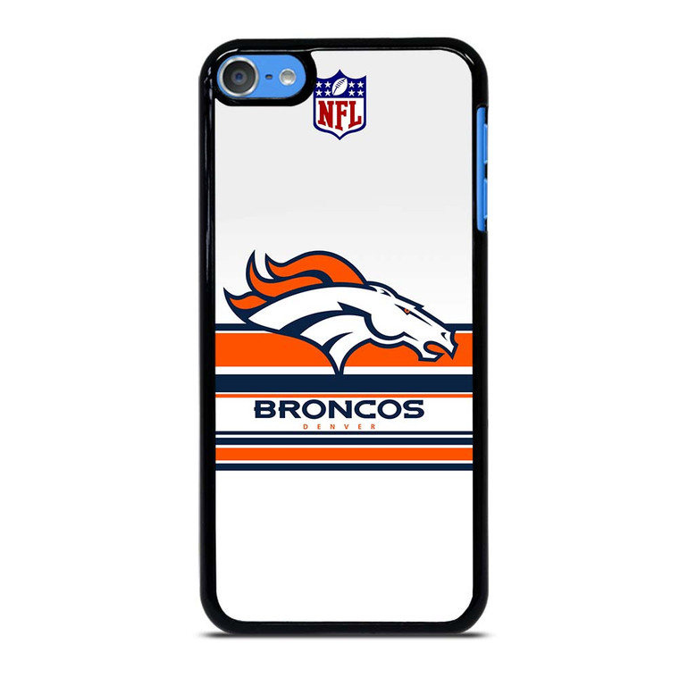 DENVER BRONCOS STRIPE LOGO iPod Touch 7 Case Cover
