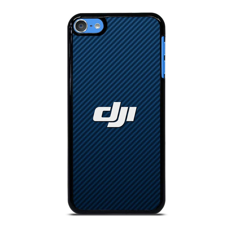 DJI DRONE CAMERA BLUE CARBON iPod Touch 7 Case Cover