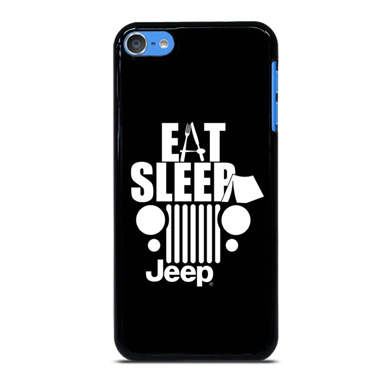 EAT SLEEP JEEP ART iPod Touch 7 Case Cover