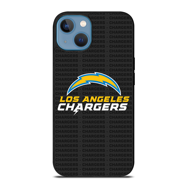 LOS ANGELES CHARGERS FOOTBALL TEXT iPhone 13 Case Cover