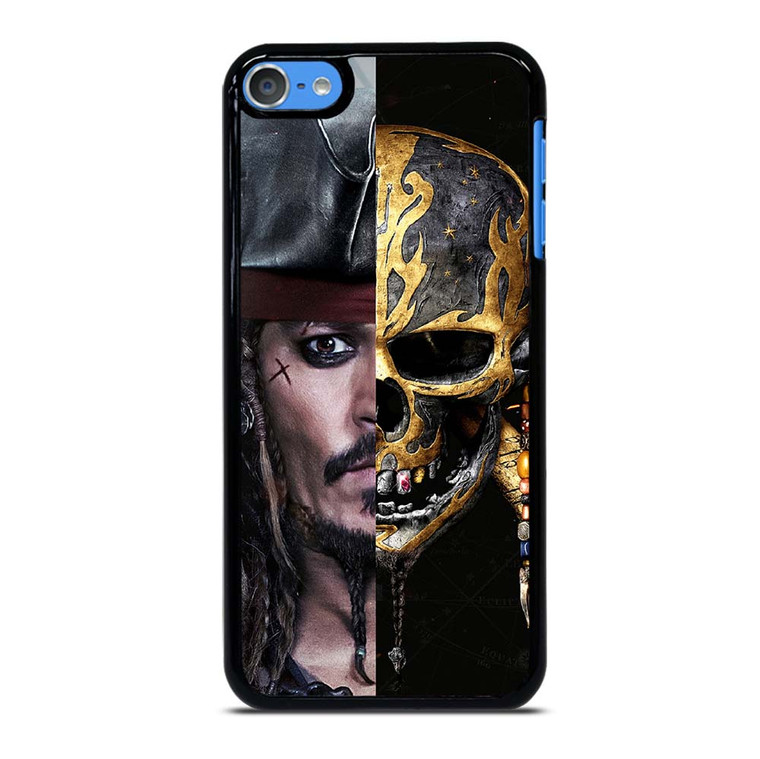 JACK SPARROW PIRATES OF THE CARIBBEAN SKULL iPod Touch 7 Case Cover