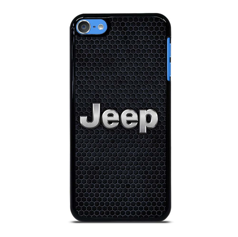 JEEP BLACK METAL LOGO iPod Touch 7 Case Cover