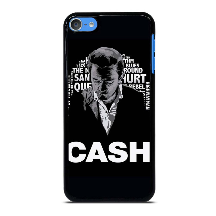 JOHNNY CASH MIDDLE CLIPART iPod Touch 7 Case Cover
