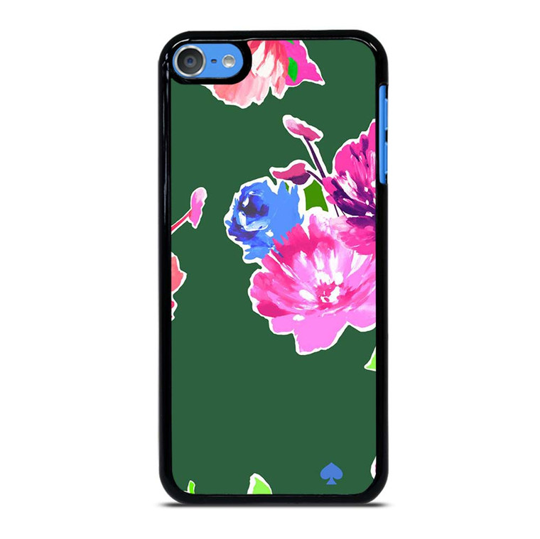 KATE SPADE NEW YORK GREEN FLORAL iPod Touch 7 Case Cover