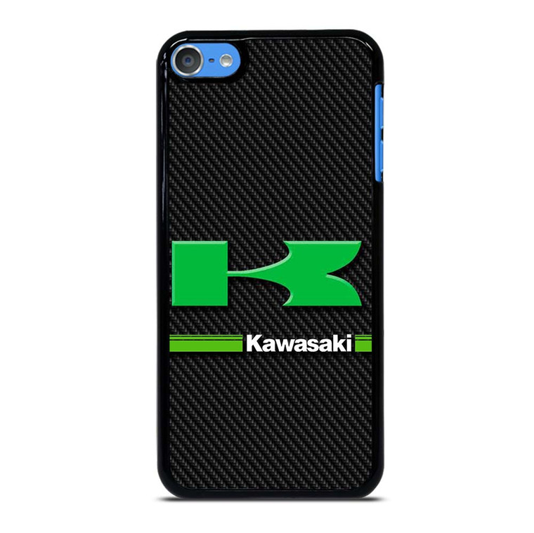 KAWASAKI LOGO CARBOON iPod Touch 7 Case Cover