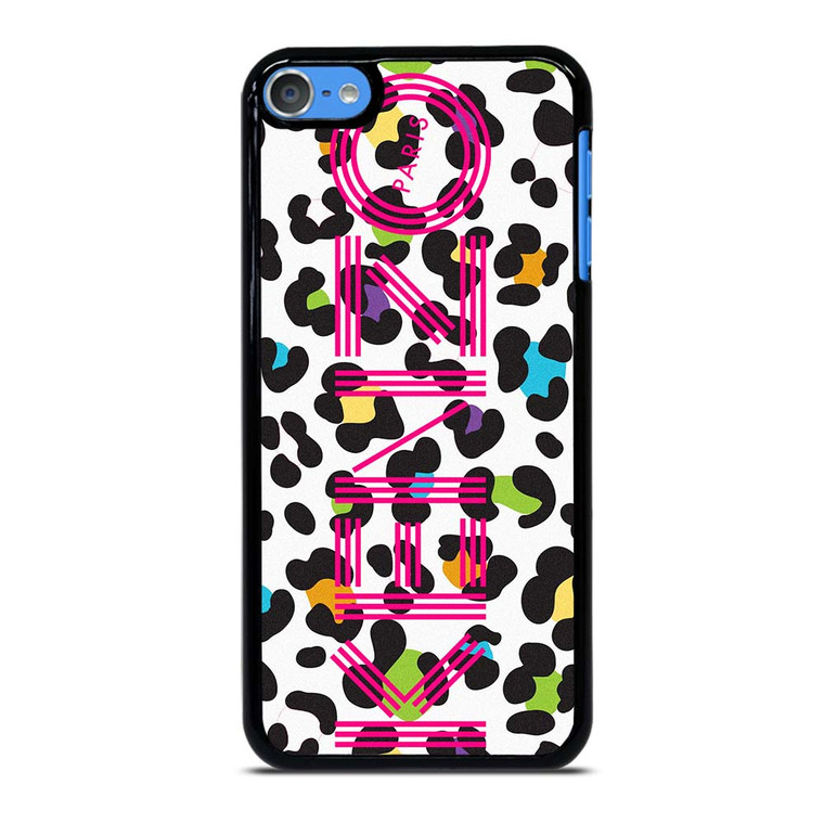 KENZO PARIS COLORFUL LEOPARD iPod Touch 7 Case Cover