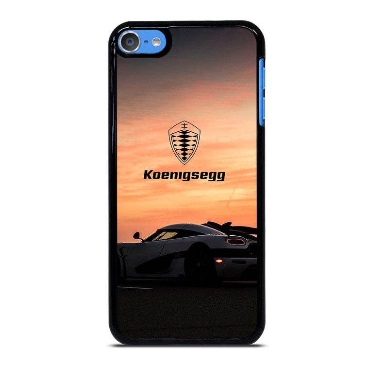 KOENIGSEGG CAR SUNSET LOGO iPod Touch 7 Case Cover