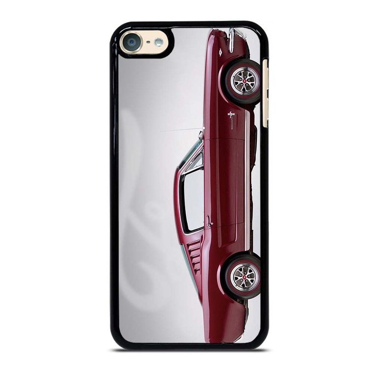 1965 FORD MUSTANG RED CAR iPod Touch 6 Case Cover