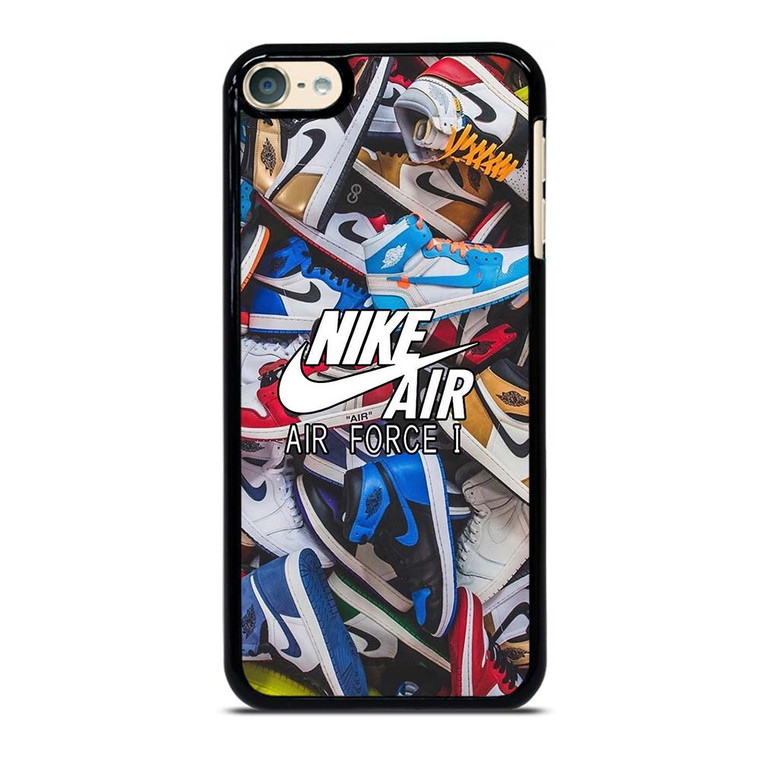 AIR JORDAN NIKE SNEAKERS COLLAGE iPod Touch 6 Case Cover