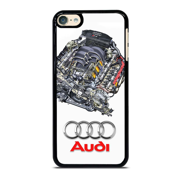 AUDI V8 FSI ENGINE LOGO iPod Touch 6 Case Cover