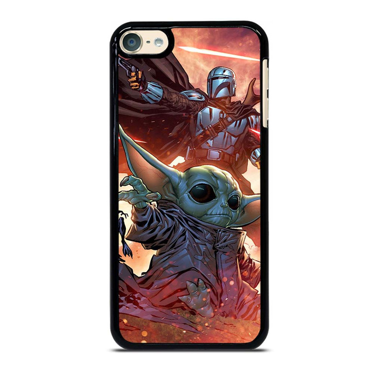 BABY YODA AND THE MANDALORIAN STAR WARS iPod Touch 6 Case Cover