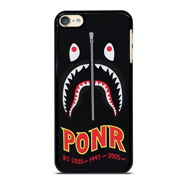 BAPE BATHING APE X PONR iPod Touch 6 Case Cover