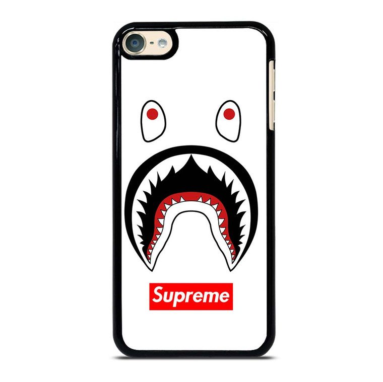 BAPE CAMO SHARK SUPREME WHITE iPod Touch 6 Case Cover