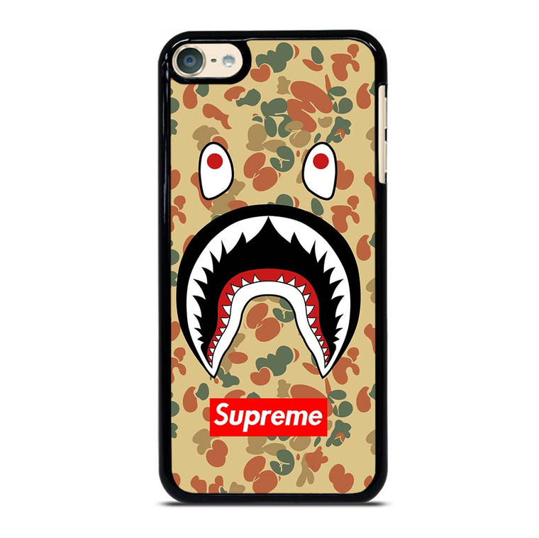 BAPE CAMO SHARK SUPREME iPod Touch 6 Case Cover