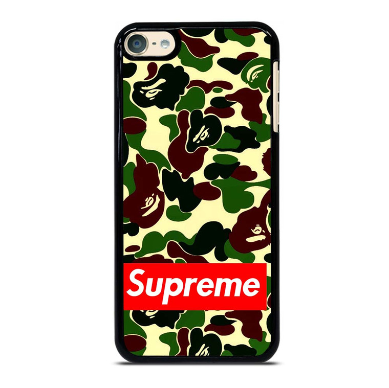 CAMO BAPE SUPREME iPod Touch 6 Case Cover