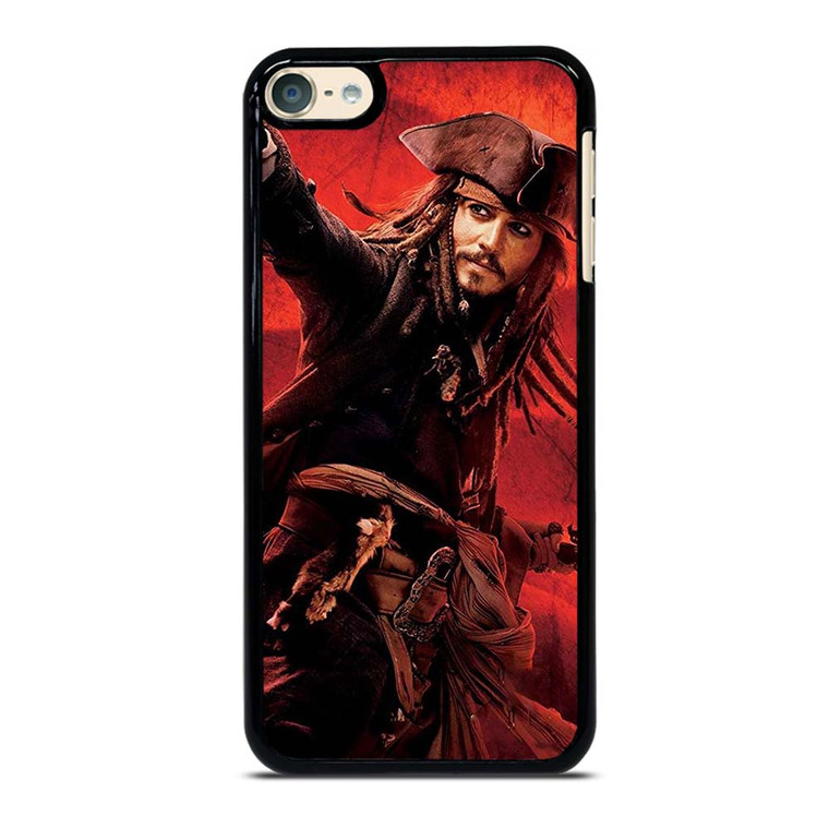 CAPTAIN JACK PIRATES OF THE CARIBBEAN POSTER iPod Touch 6 Case Cover