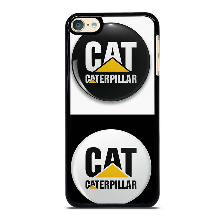 CAT CATERPILLAR WHITE BLACK iPod Touch 6 Case Cover