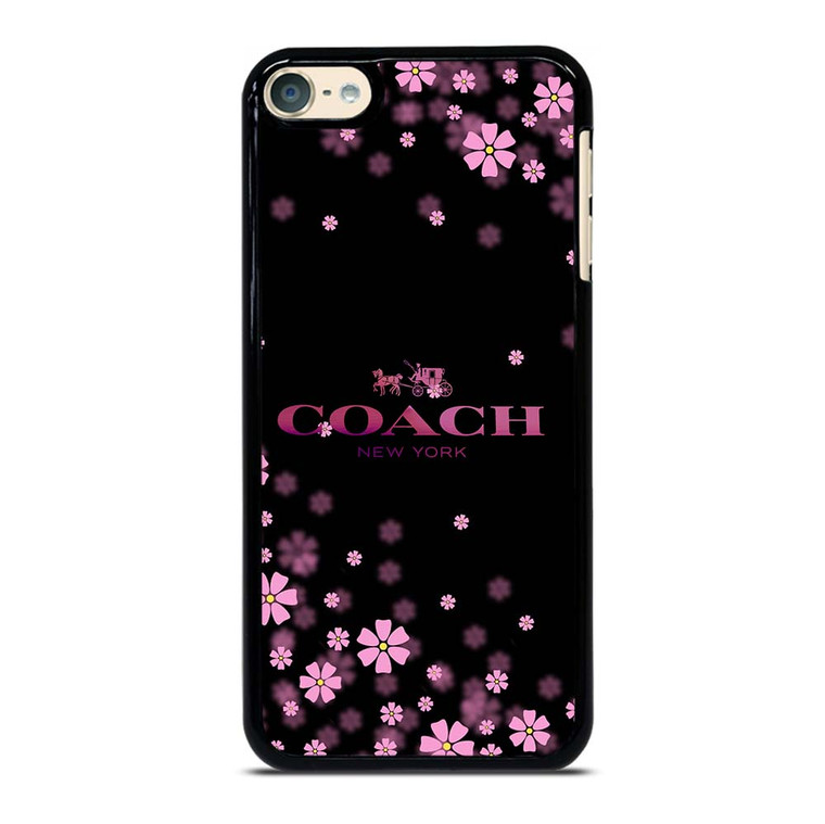COACH FLOWERS PURPLE iPod Touch 6 Case Cover