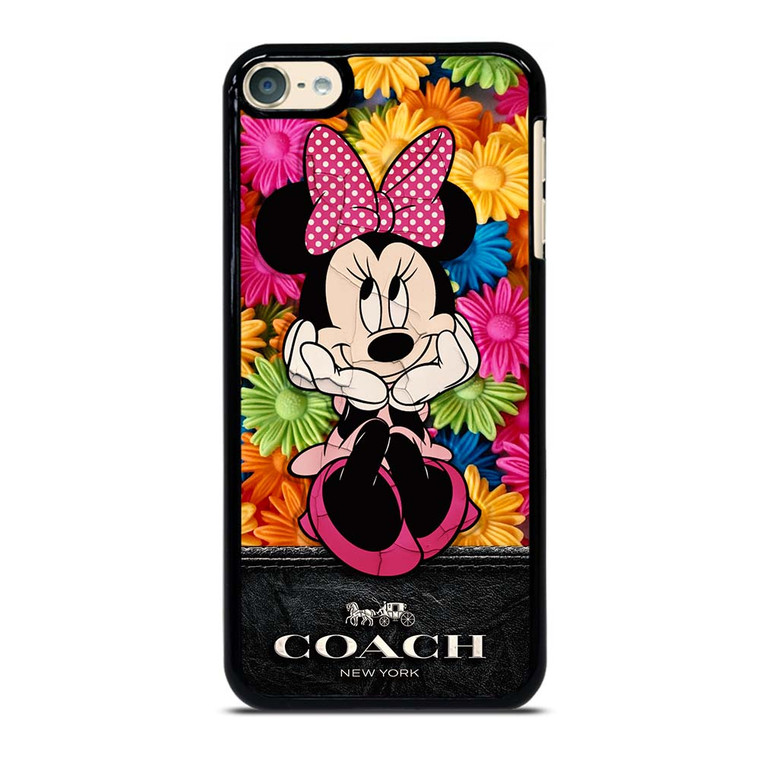 COACH MINNIE MOUSE FLOWER iPod Touch 6 Case Cover