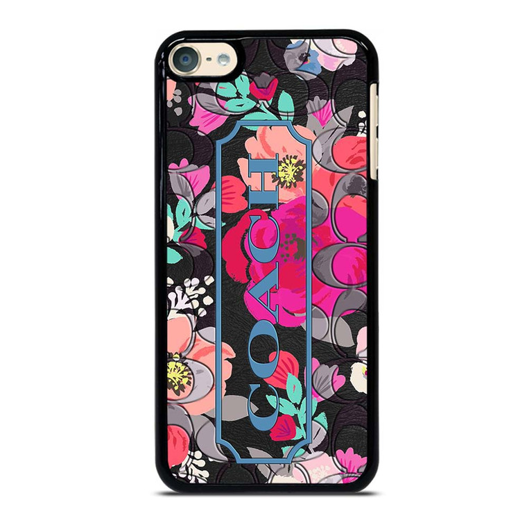 COACH NEW YORK FLOWER iPod Touch 6 Case Cover