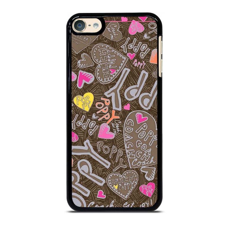COACH NEW YORK NEW POOPY iPod Touch 6 Case Cover