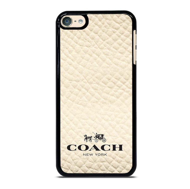 COACH NEW YORK WHITE iPod Touch 6 Case Cover