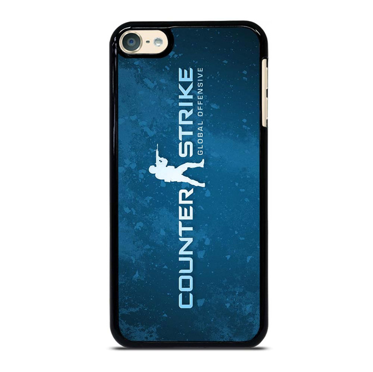 COUNTER STRIKE CSGO LOGO BLUE iPod Touch 6 Case Cover