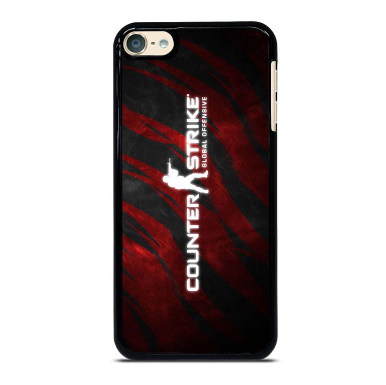 COUNTER STRIKE CSGO LOGO RED iPod Touch 6 Case Cover