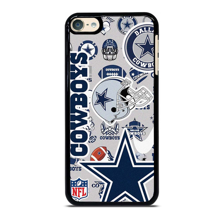 DALLAS COWBOYS NFL STICKER BOMB iPod Touch 6 Case Cover