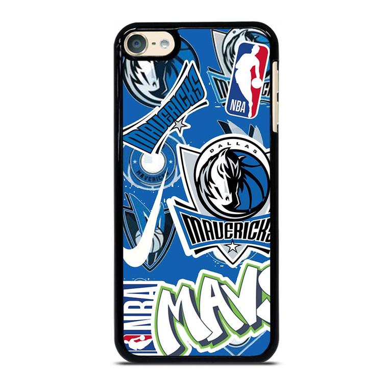 DALLAS MAVERICKS NBA STICKER BOMB iPod Touch 6 Case Cover