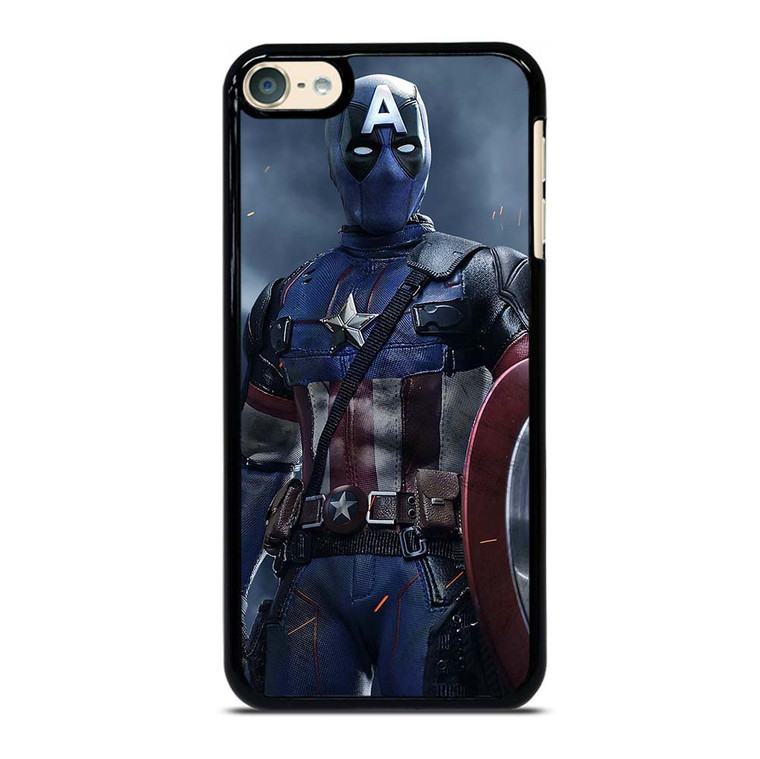 DEADPOOL CAPTAIN AMERICA MARVEL iPod Touch 6 Case Cover