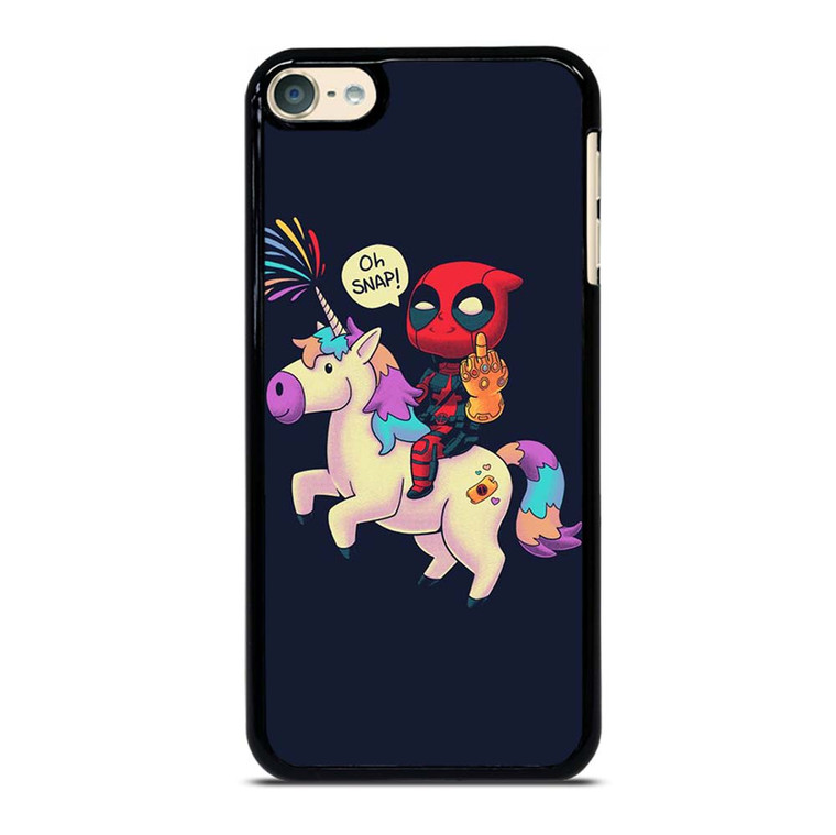DEADPOOL UNICORN MIDDLE FINGERS iPod Touch 6 Case Cover