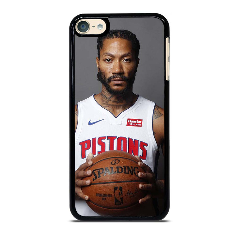 DERRICK ROSE DETROIT PISTONS NBA iPod Touch 6 Case Cover