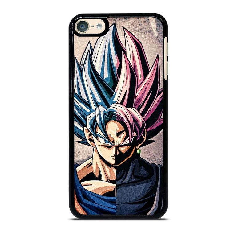 DRAGON BALL GOKU AND BLACK GOKU FACE iPod Touch 6 Case Cover