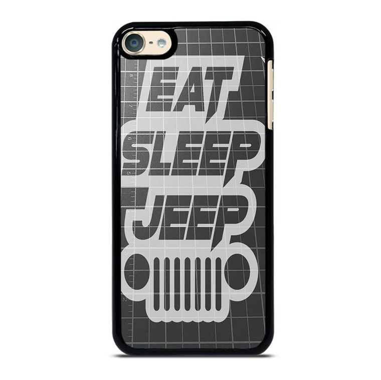 EAT SLEEP JEEP LOGO iPod Touch 6 Case Cover