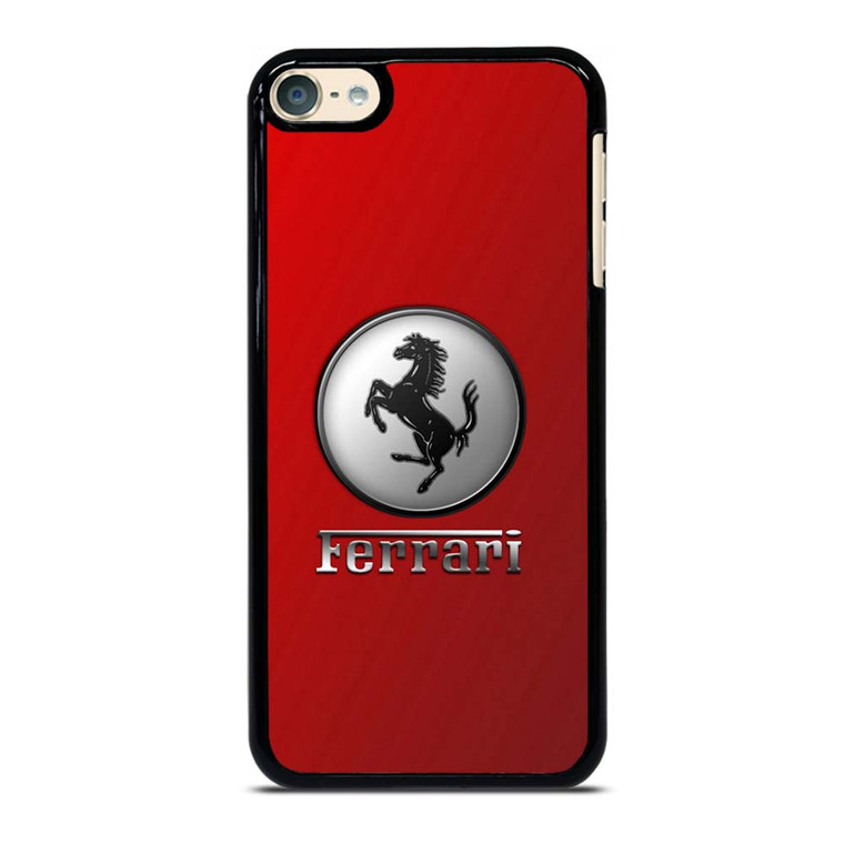 FERRARI SUPER CAR BUTTON iPod Touch 6 Case Cover