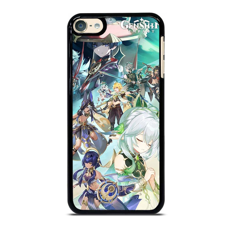 GENSHIN IMPACT MOBILE GAME CHARACTERS iPod Touch 6 Case Cover