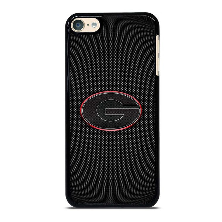 GEORGIA BULLDOGS CARBON LOGO iPod Touch 6 Case Cover