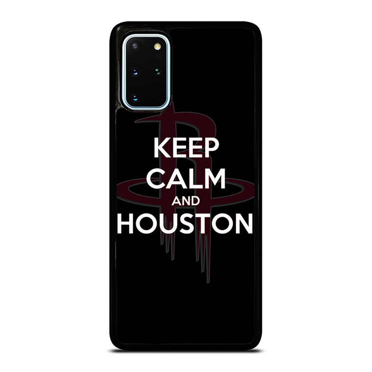 KEEP CALM AND GO HOUSTON ROCKETS Samsung Galaxy S20 Plus Case Cover