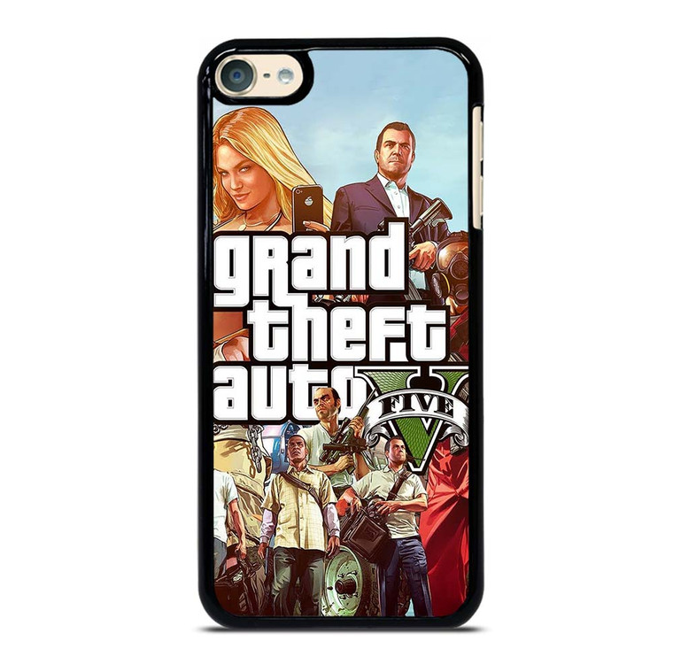 GTA 5 GRAND THEFT AUTO GAME iPod Touch 6 Case Cover