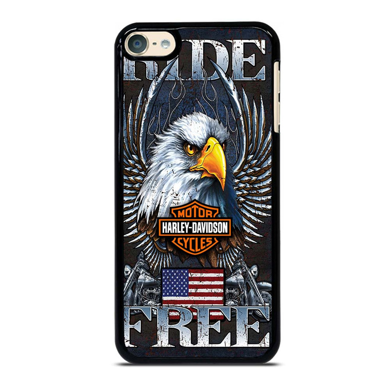 HARLEY DAVIDSON FREE RIDE EAGLE iPod Touch 6 Case Cover