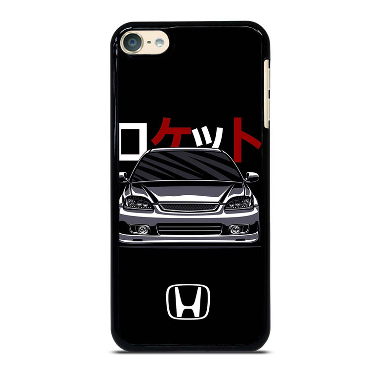 HONDA CIVIC RETRO DRAWING iPod Touch 6 Case Cover